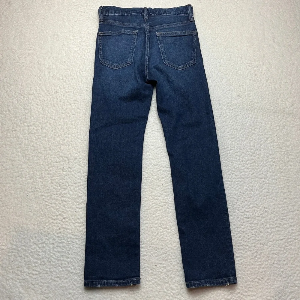 Old Navy Jeans Girls 12 Dark Wash‎ Skinny Built-In Flex Stretch Denim Slim Fit